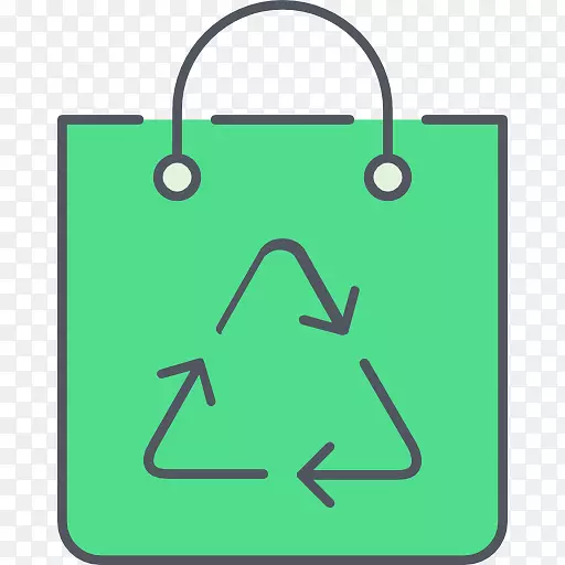 回收符号计算机图标商业回收袋