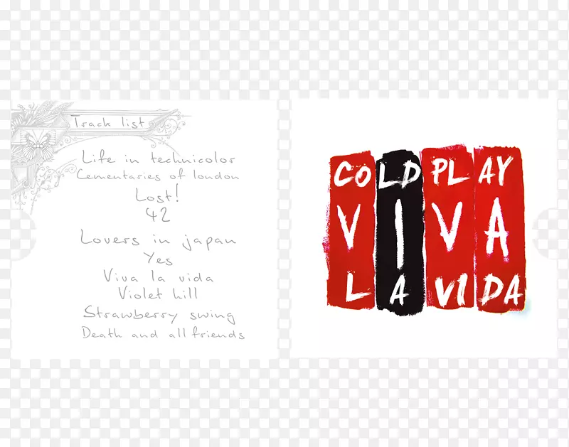 Viva la vida或Death和他所有的朋友Coldplay标识x&y-coldplay