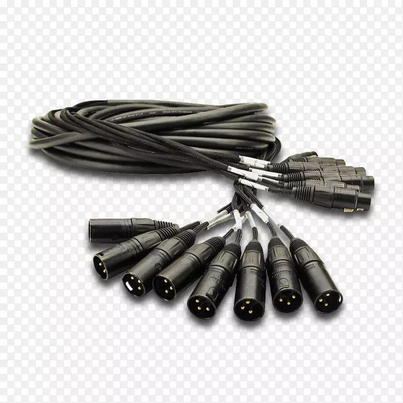 同轴电缆xlr连接器音频多芯电缆电连接器音频信号Shure sm58
