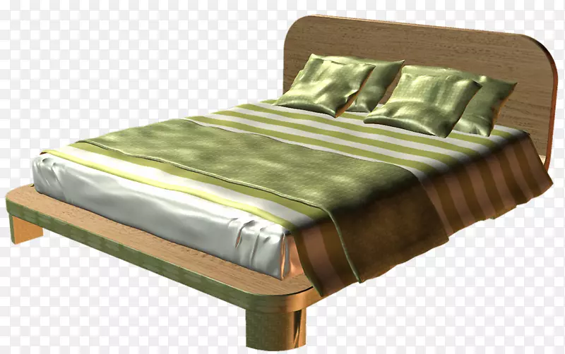 床架床垫家具剪贴画床