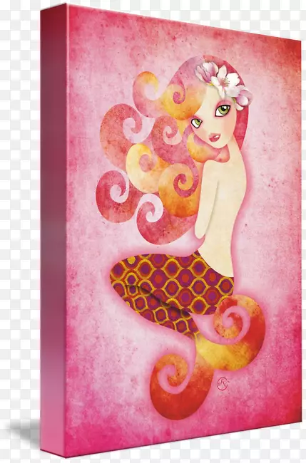 美人鱼艺术画布-美人鱼粉