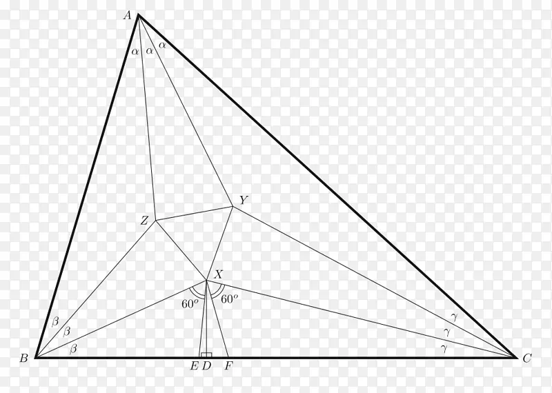三角Morley三面定理角三分三角形