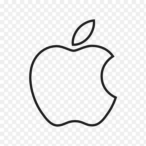 你可以画苹果标识-苹果