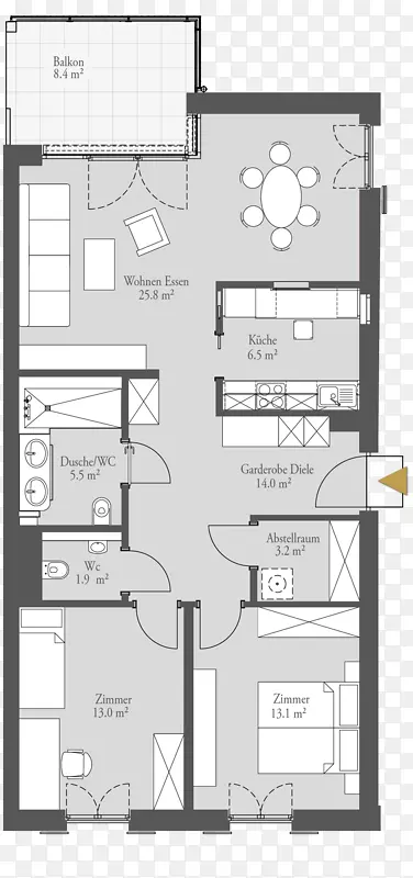 平面图建筑房屋