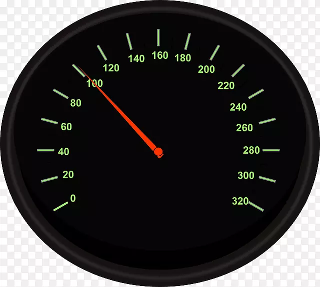 汽车车辆速度计、转速表、接触器仪表盘.汽车速度