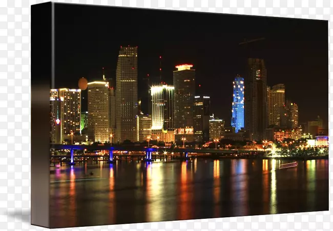 天际线摩天大楼城市景观都市区手机-迈阿密天际线