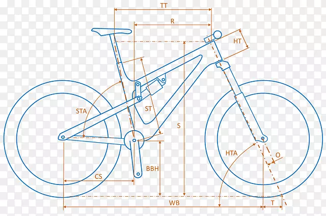 自行车框架自行车车轮混合自行车/m/02csf-几何