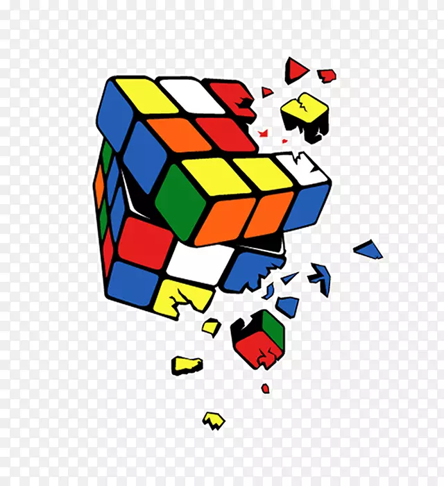 印花t恤Sheldon Cooper Rubik的立方体T恤