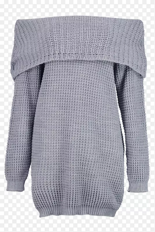 羊毛衫肩袖羊毛灰色跨距和斜纹