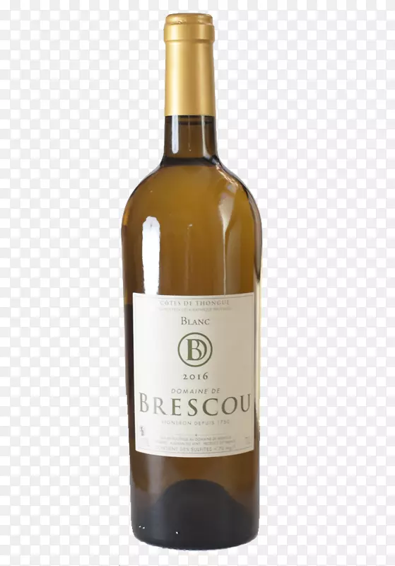 白葡萄酒甜品酒瓶德布雷斯库-葡萄酒