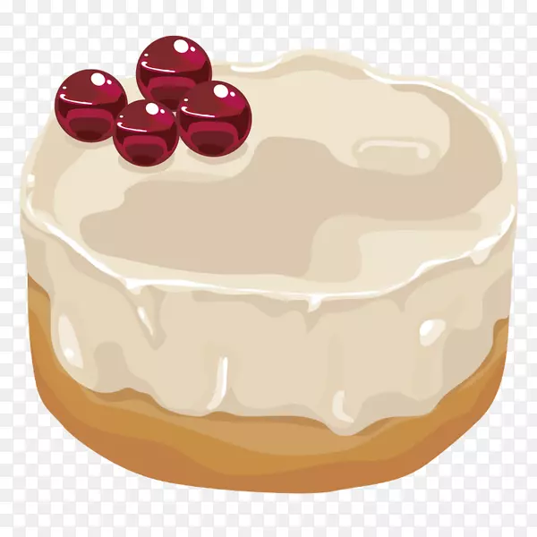 卡通蛋糕食品蛋糕