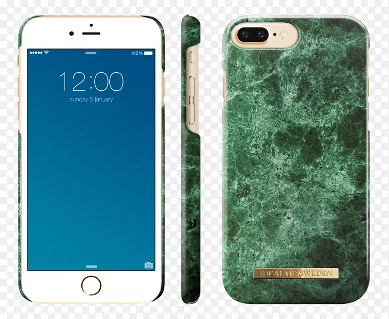 苹果iphone 7加苹果iphone 8加iphone 6s加上iphone 5-绿色大理石