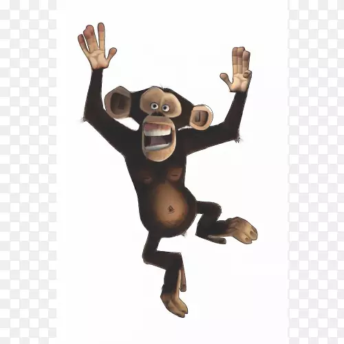 马达加斯加动画电影-猴子