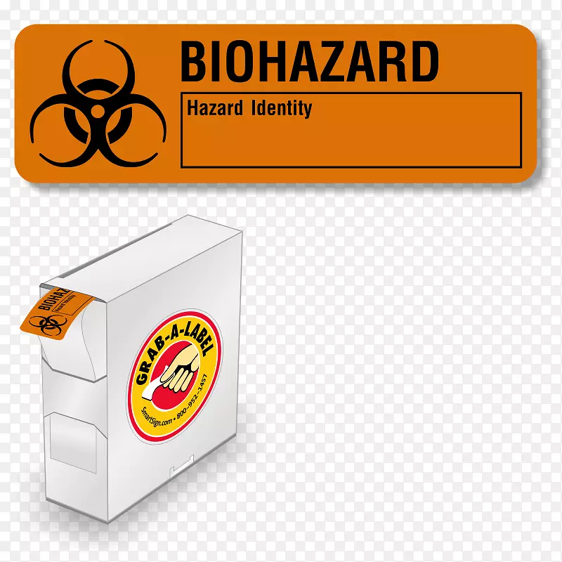 纸生物危险标签警告标签纸标签