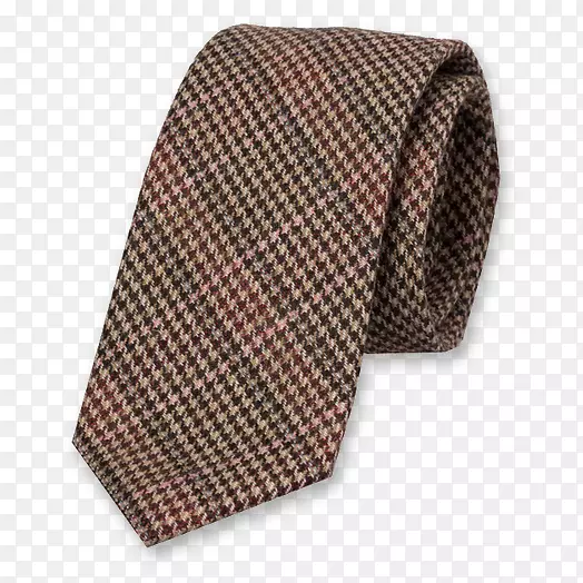 领带，羊毛长袍，真丝，棕色领结