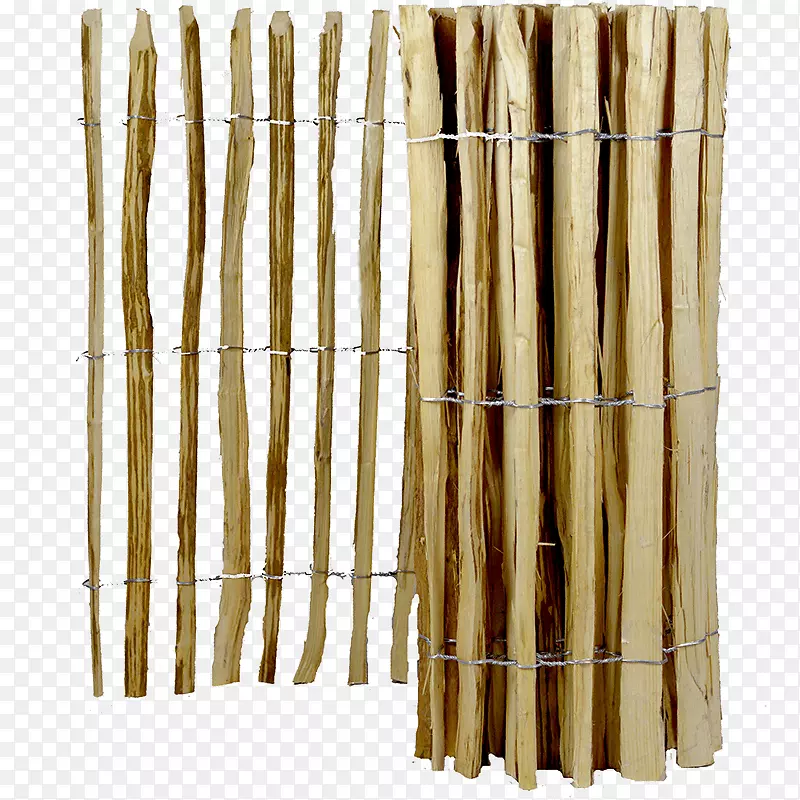 柳条篱笆热带木质竹子铁丝栅栏