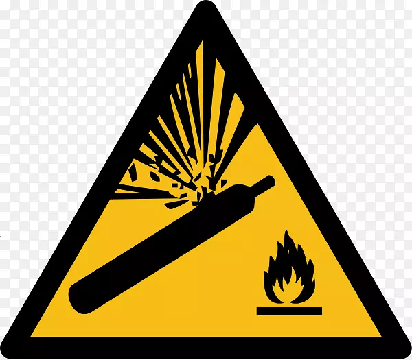 危险符号危险警告标志-爆炸