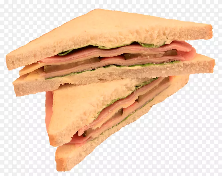 火腿芝士三明治早餐三明治蒙特利尔式熏肉博卡迪洛火腿