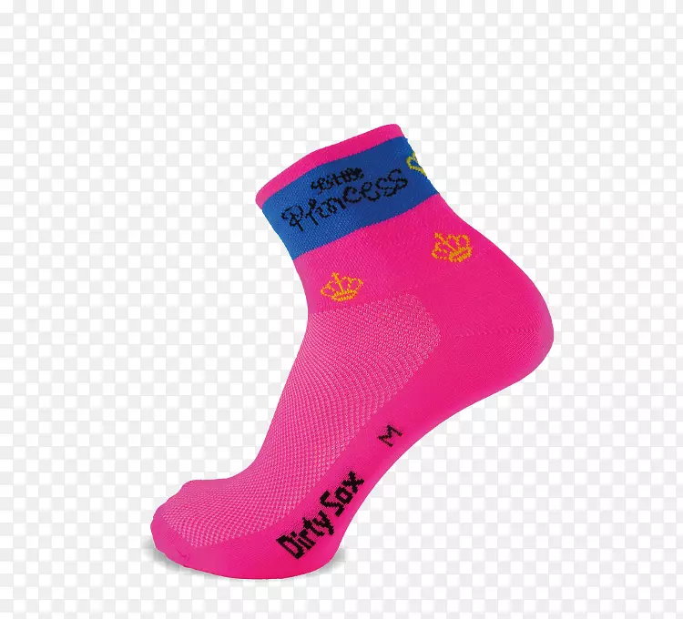袜子粉红m型设计