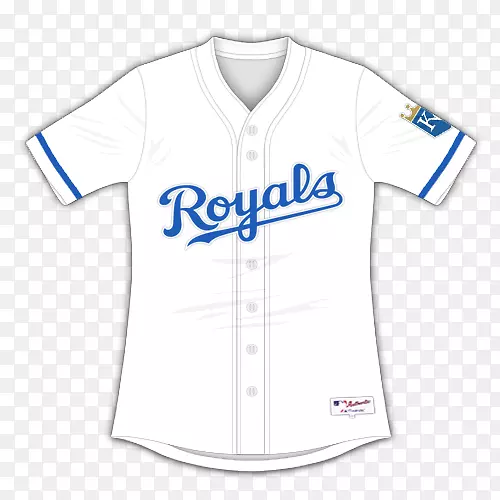 运动迷球衣堪萨斯城皇室T恤棒球制服T恤