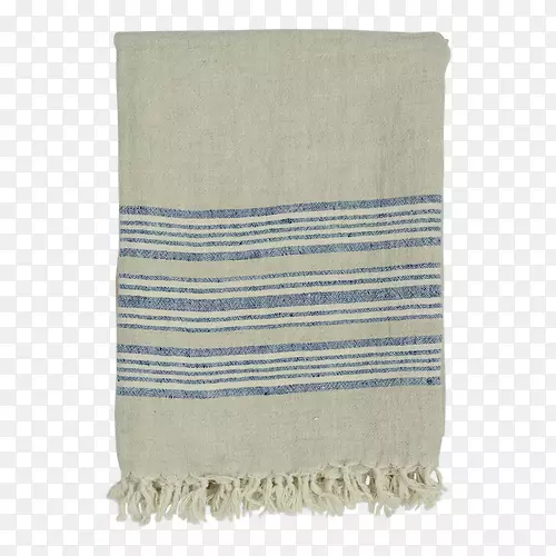 毛巾，亚麻布，羊毛，西伯里，法国.正确选择的亚麻布和装饰