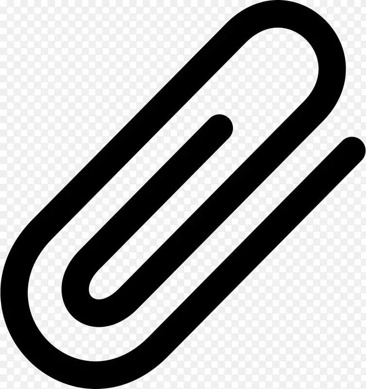 计算机图标附件理论符号电子邮件附件符号