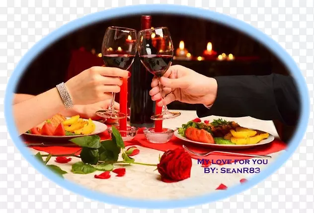 自助餐厅情人节第一次约会晚餐-情人节