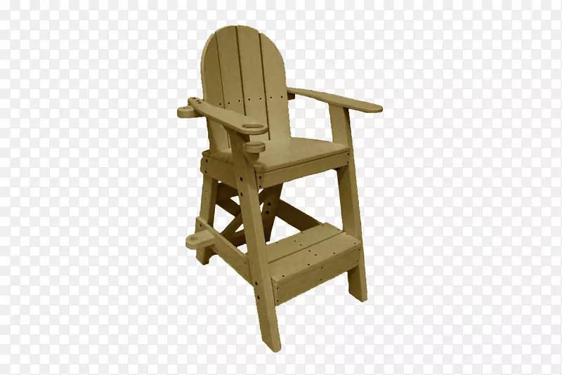 椅子救生员花园家具塑料椅