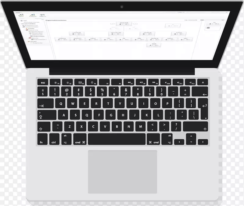 Macbook Pro MacBook Air膝上型电脑键盘桌面计划