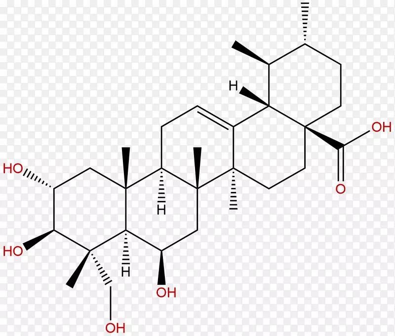 熊果酸三萜化合物化学-亚洲三萜