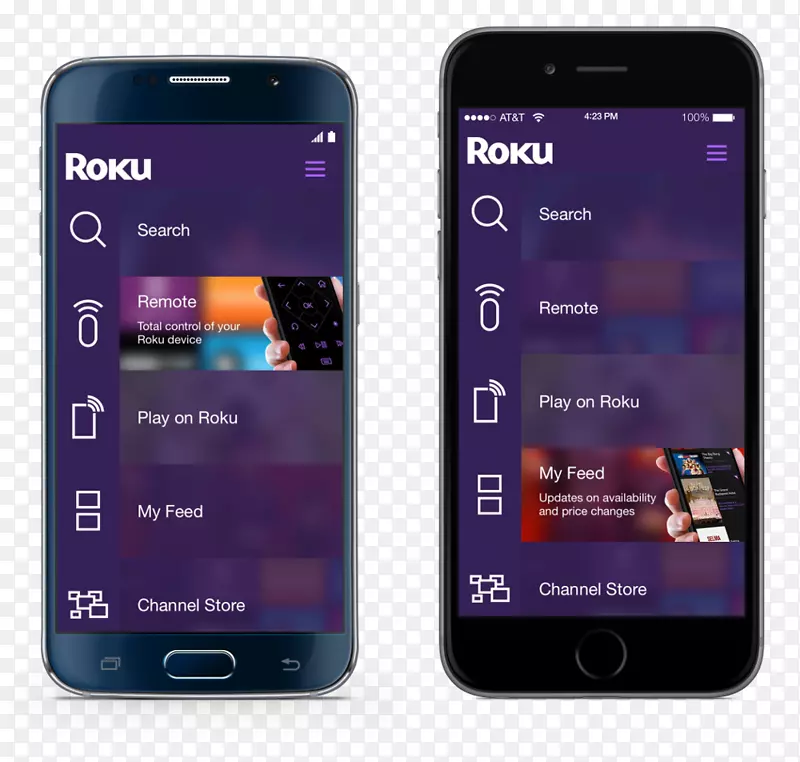 功能电话智能手机Roku公司手机-智能手机