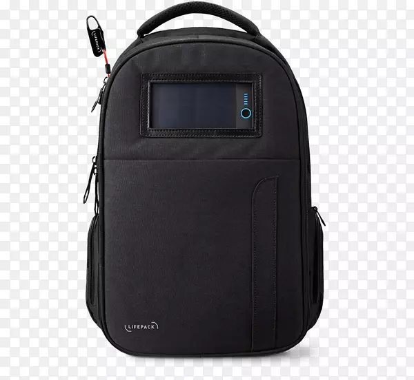 手提包逻辑15.6“笔记本电脑+平板电脑背包XD设计鲍比电池充电器-太阳能充电器