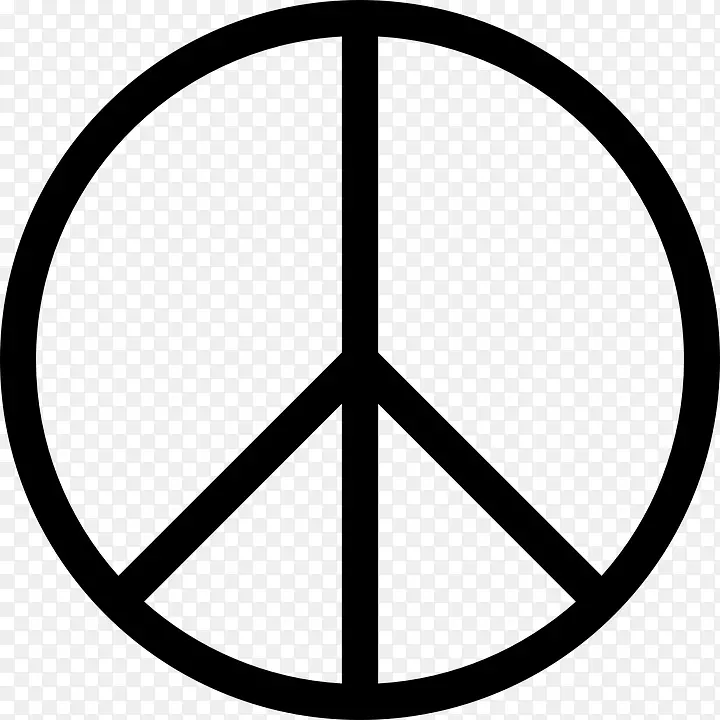 核裁军和平标志运动剪贴画.符号