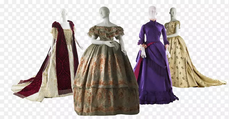 18世纪60年代舞会礼服-高级时装