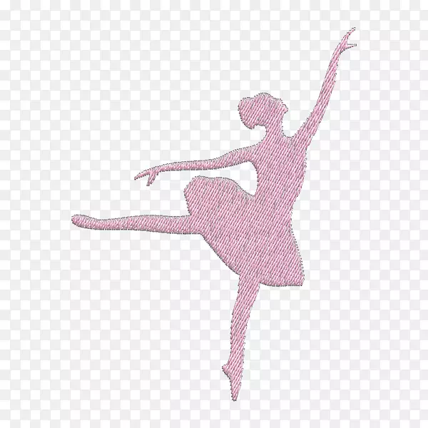 芭蕾舞者粉红m-芭蕾