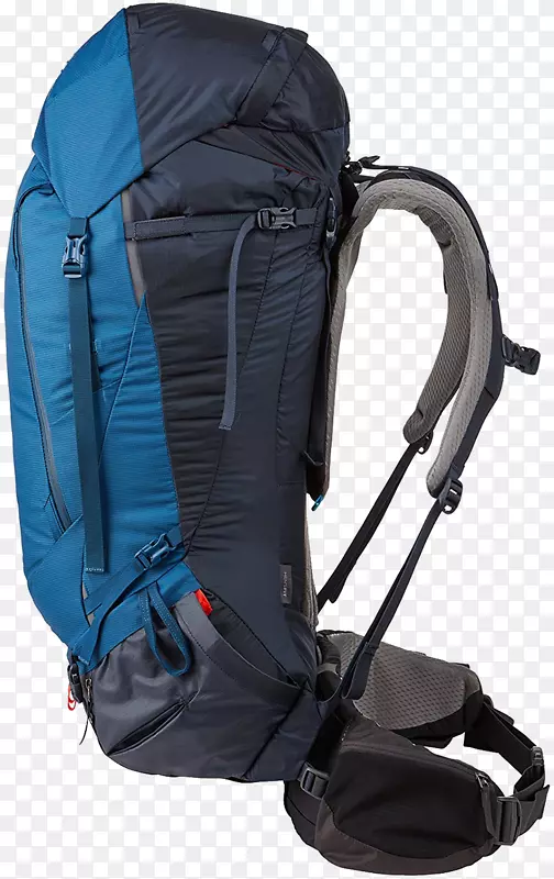 旅行途中的背包笔记本电脑-背包