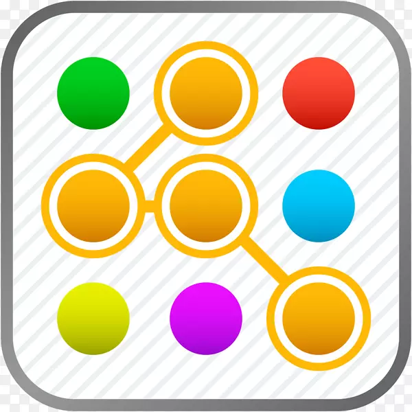 多斯特，不可能的彩色点，扭曲的游戏，大脑和点，android-android