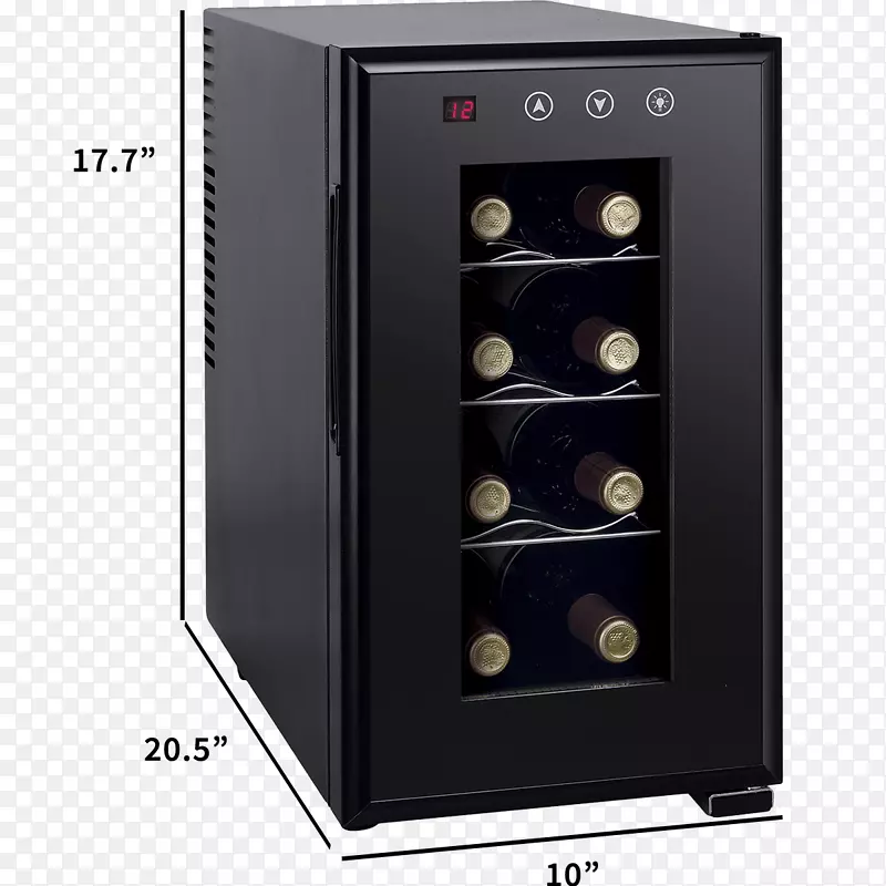 葡萄酒冷却器冰箱瓶热电效应葡萄酒冷却器
