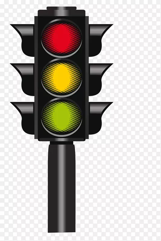 交通灯交通标志道路-交通灯