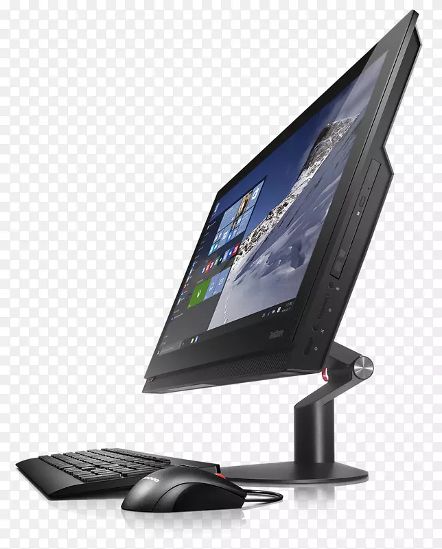 联想-ThinkCentre m900z i5-6500 3.2GHz 23.8 x 1080像素1920黑色pc全部在一台式计算机中联想ThinkCentre m900z 10f2-计算机