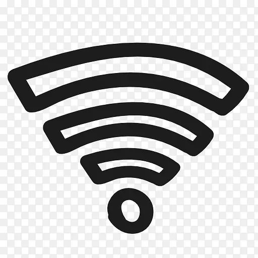 计算机图标wi-fi符号
