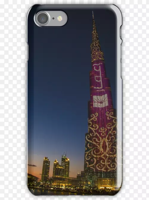 苹果iPhone 7和iPhone 8黑莓iPhone 5s手机配件-哈利法塔(Burj Khalifa)