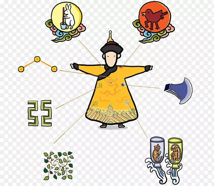 人类行为平面设计剪贴画设计