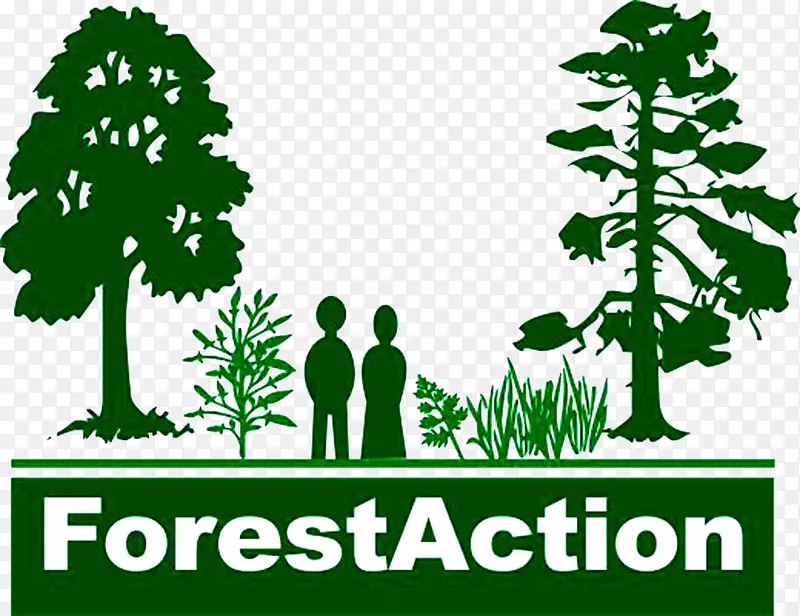 林业组织标志可持续森林管理-森林