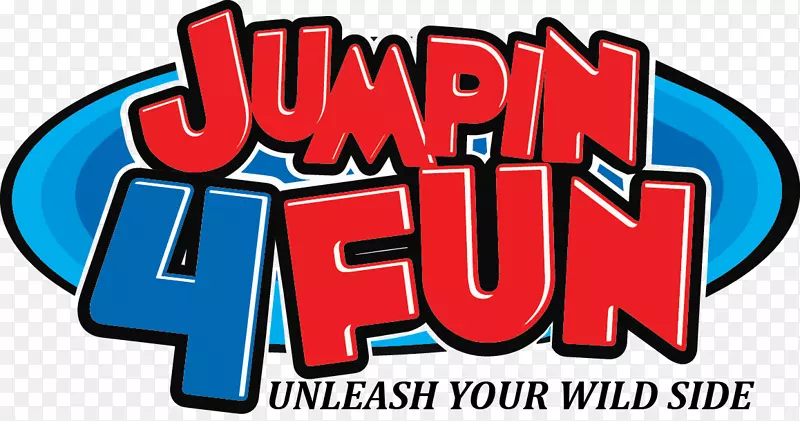 Jumpin 4有趣的索尔兹伯里儿童娱乐剪辑艺术-有趣的标志