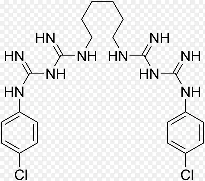 氯己定碳水化合物单体双胍化学