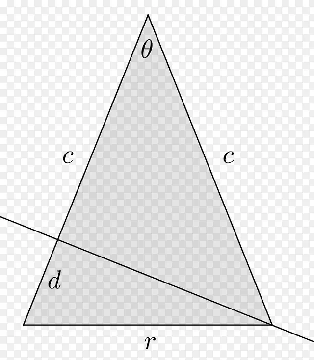 三角点白三角形