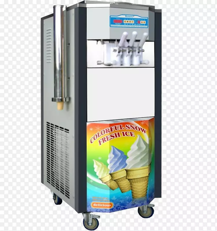 冰淇淋制造商冰箱冷冻酸奶-冰淇淋