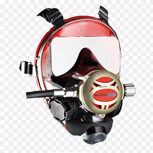 防毒面具潜水和潜水面罩全脸潜水面罩水下面罩