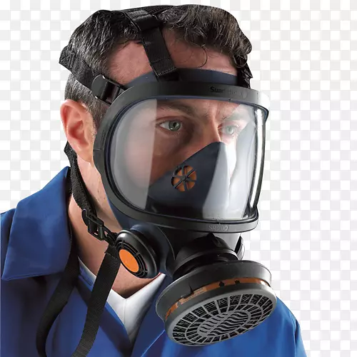 口罩全脸潜水面罩półMaska防尘面罩-口罩